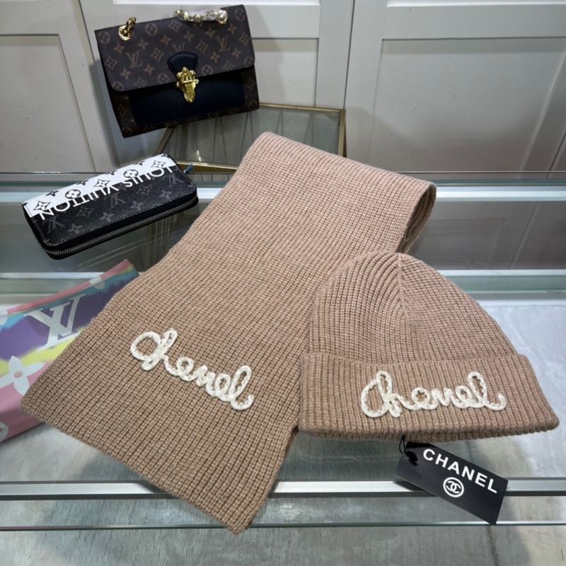 Chanel Caps Scarfs